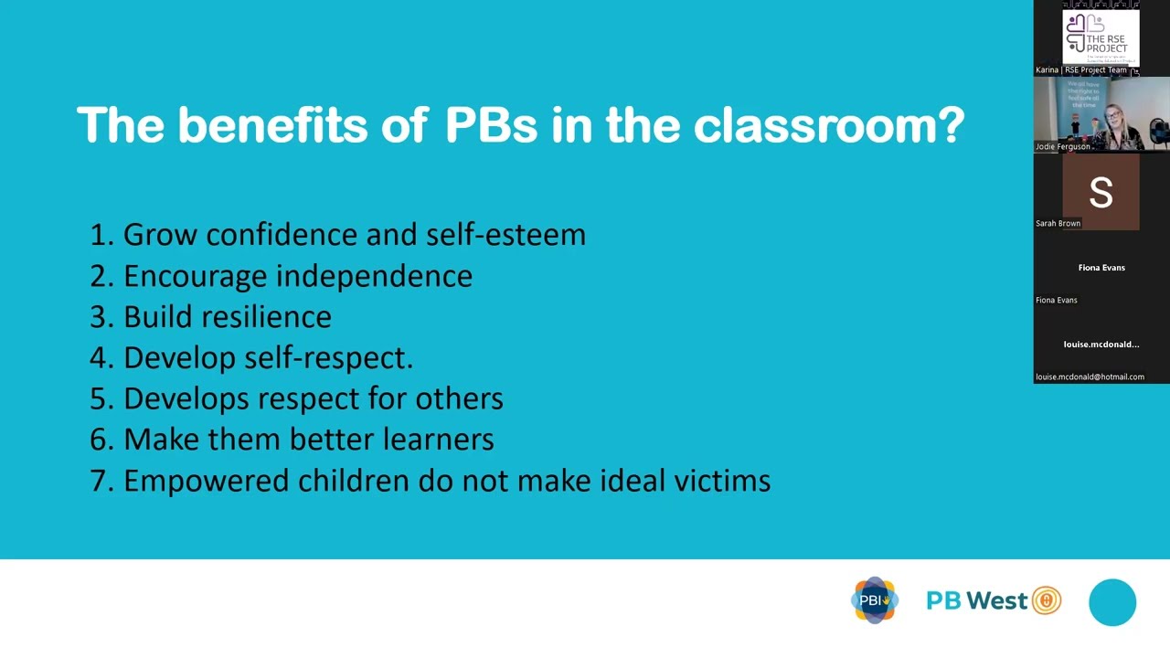 Protective Behaviours with PB West (Term 3, 2022)
