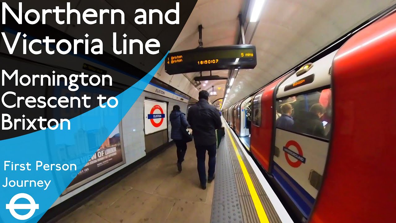 London Underground First Person Journey - Mornington Crescent to Brixton