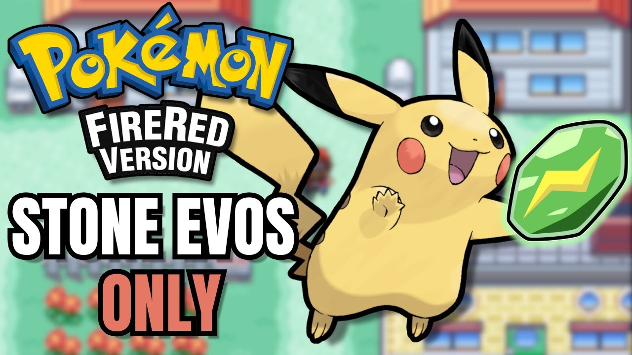 Can I Beat Pokémon FireRed with ONLY Stone Evolutions?