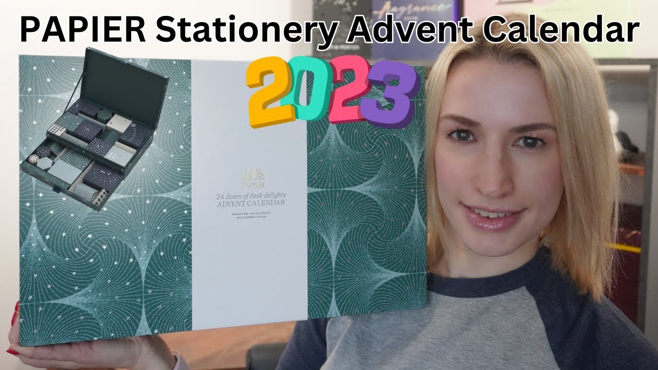 Papier Stationery Advent Calendar 2023