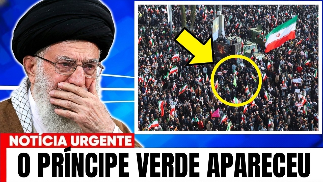 O MAIOR MEDO de Khamenei Chegou! PRÍNCIPE VERDE está de VOLTA