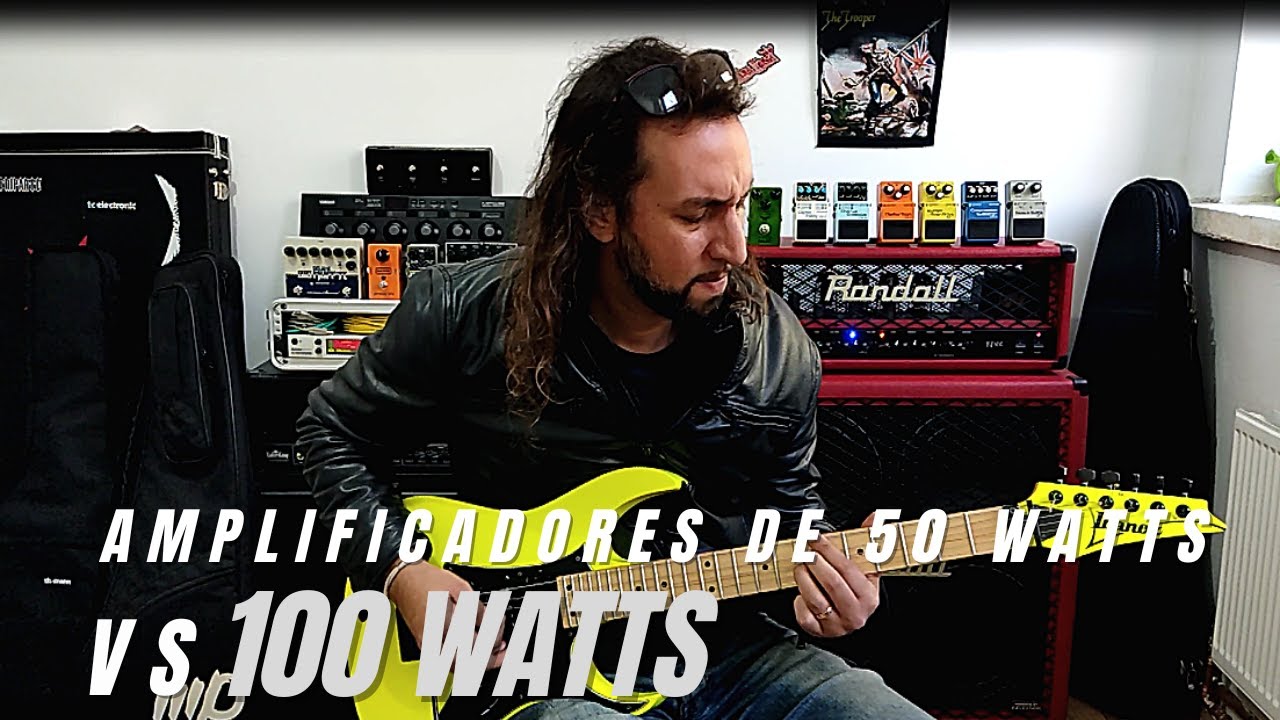 Amplificador de Guitarra 100 Watts ou 50 Watts ? A Diferença Não Esta no Volume