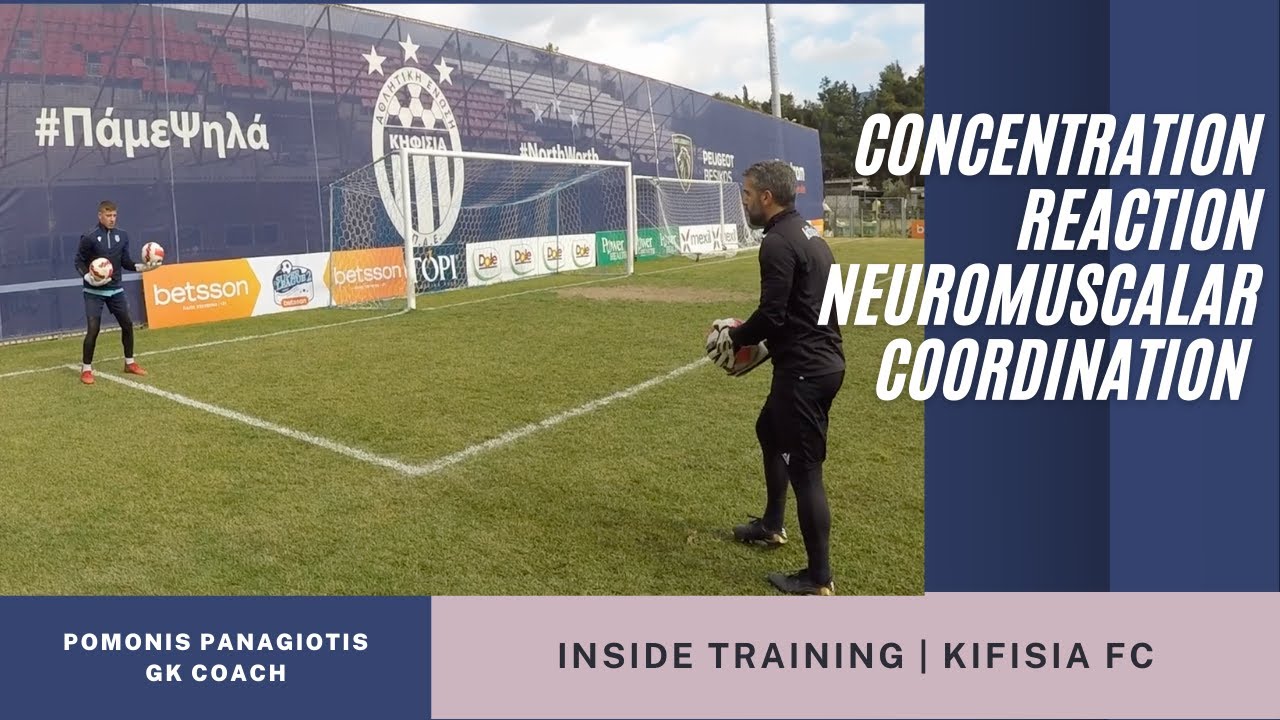 Goalkeeper Neuromuscular Coordination Training | Inside Training | Kifisia FC - ΠΑΕ Κηφισιά