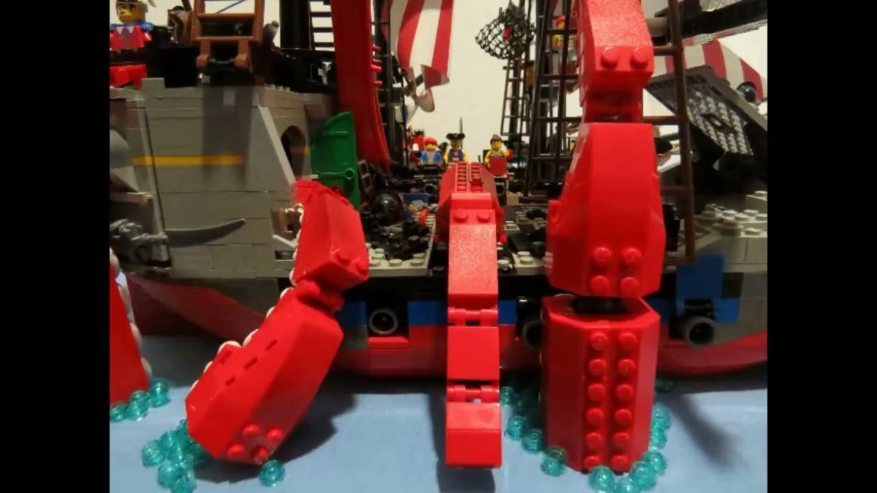 LEGO KRAKEN Part 2 (Stop motion animation)