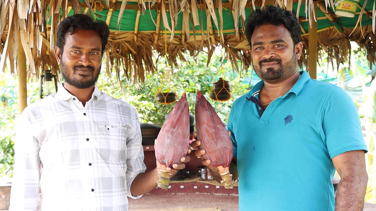 అరటి మొగ్గ కూర || Banana Flower Recipes Andhra Style || Ranganayakamma Kitchen