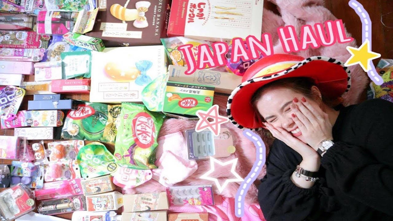 Japan Haul:ไปญี่ปุ่นซื้ออะไรดี? เครื่องสำอาง ของกิน ของกุ้กกิ้ก #ล้มละลายอีกแล้ว