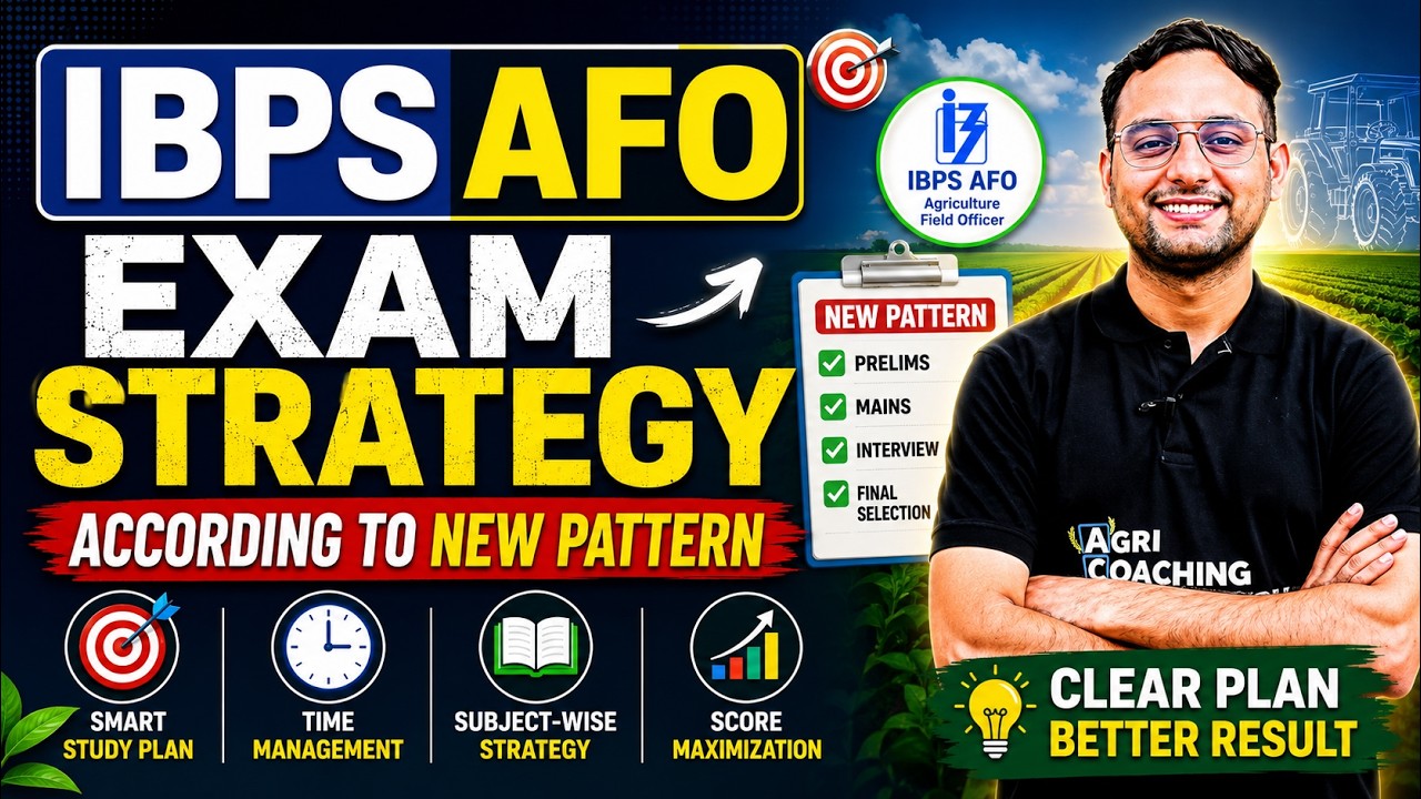IBPS AFO 2026 Exam Strategy | New Pattern Complete Preparation Plan | Prelims + Mains