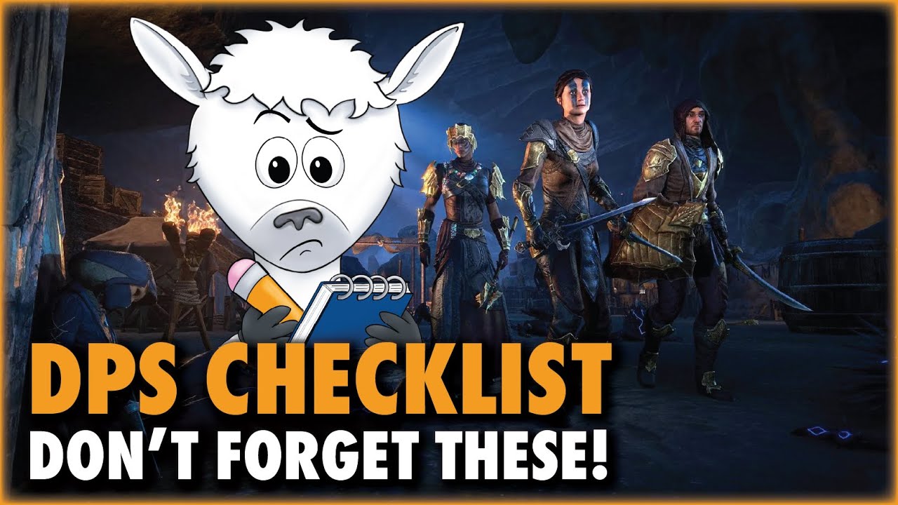 Don&rsquo;t Miss Anything Important! | Your DPS Checklist | Elder Scrolls Online