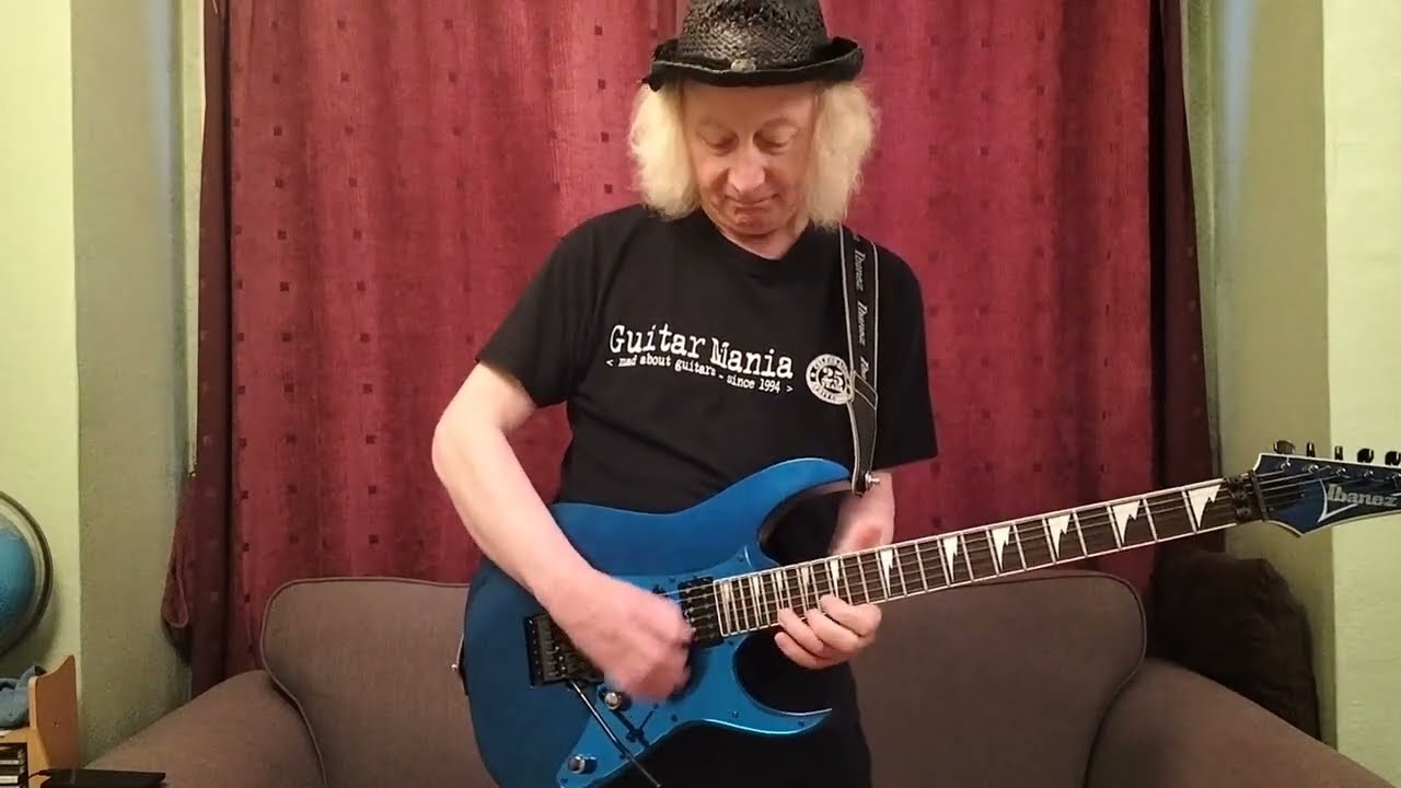 'The Crying machine' Steve Vai cover