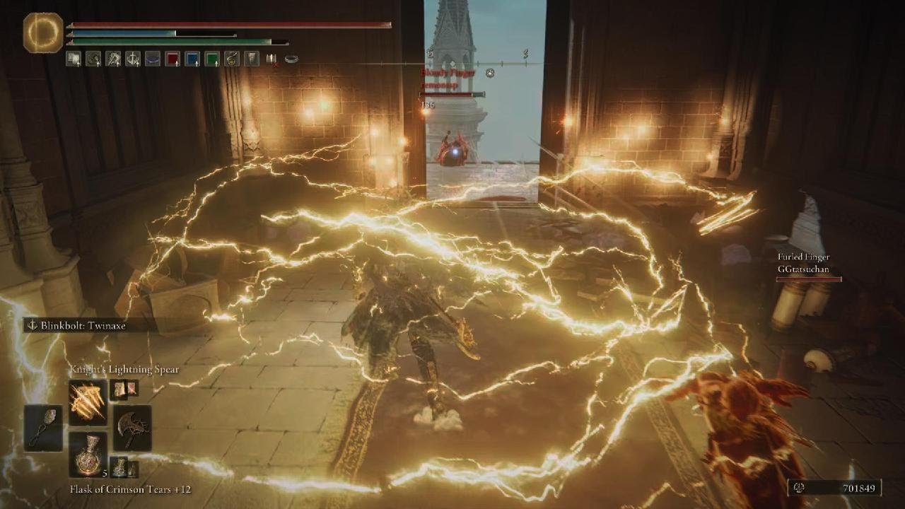 ELDEN RING - Electrocharge is a good finisher