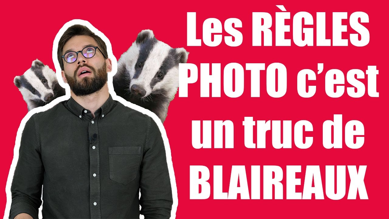 📷 Les RÈGLES PHOTO c'est un truc de BLAIREAUX