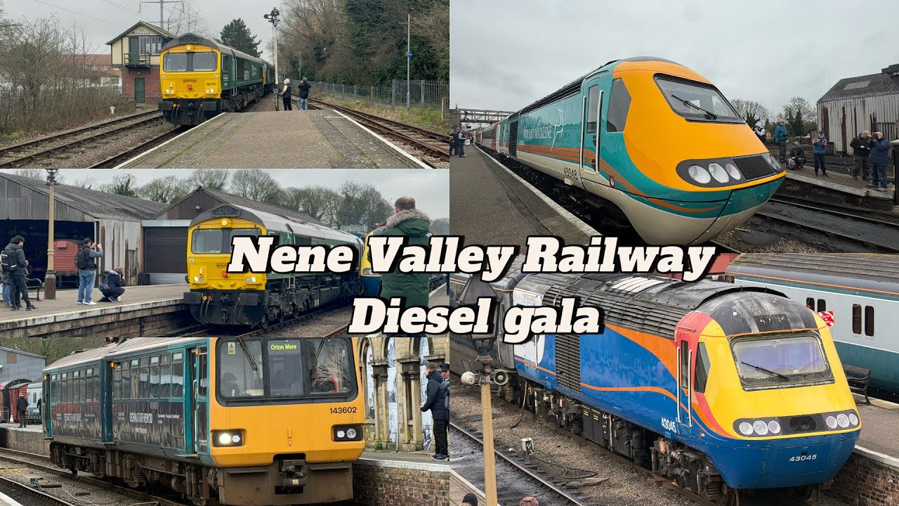 Nene valley railway diesel gala 7/3/26