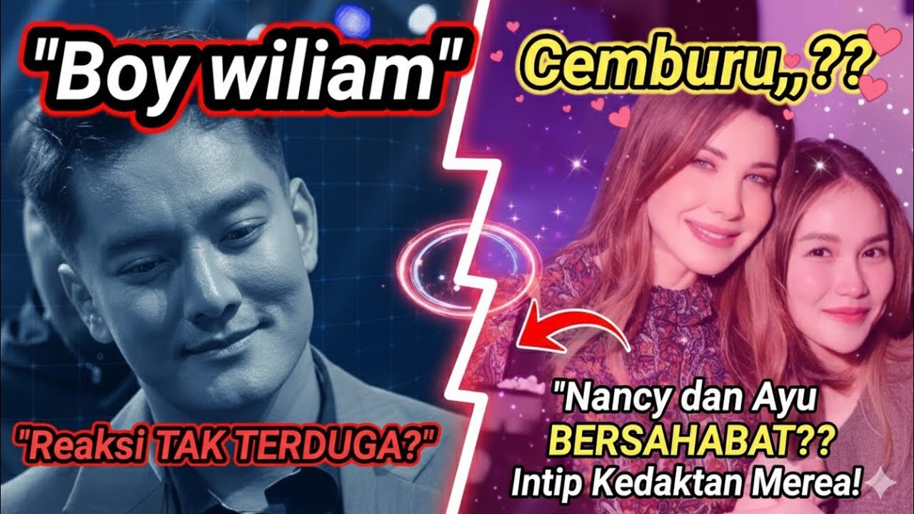 Astaga ‼️🤣🤣 “Boy William Cemburu? Ayu Ting Ting Dapat Perhatian dari Nancy Ajram!”😂