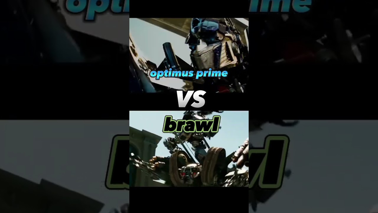 AZ: eliminate wheel part 2:optimus prime vs brawl
