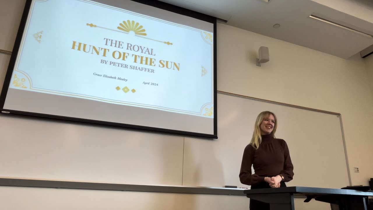THE ROYAL HUNT OF THE SUN Final Presentation - THTR367 (Theatre History and Literature IV)