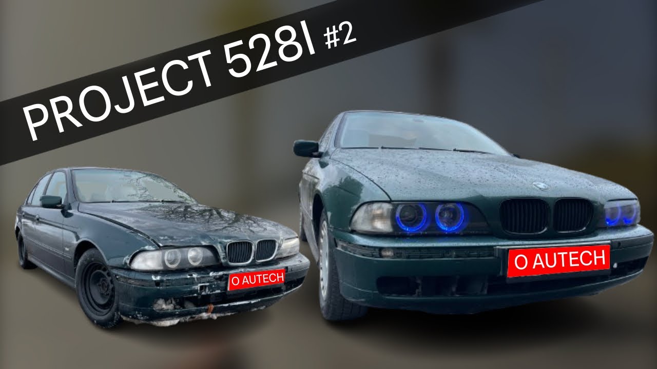 Oprava bouraného BMW E39 – Projekt 528i #2