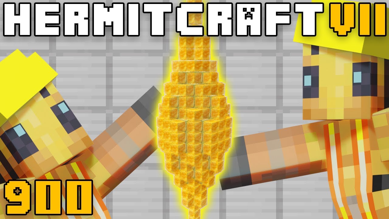 Hermitcraft VII 900 Powered By Honey Crystal!