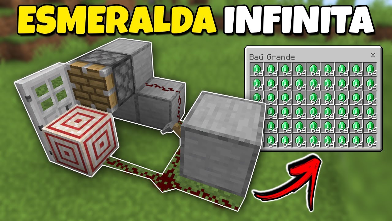 MELHOR Farm de Esmeralda FÁCIL no Minecraft 1.21
