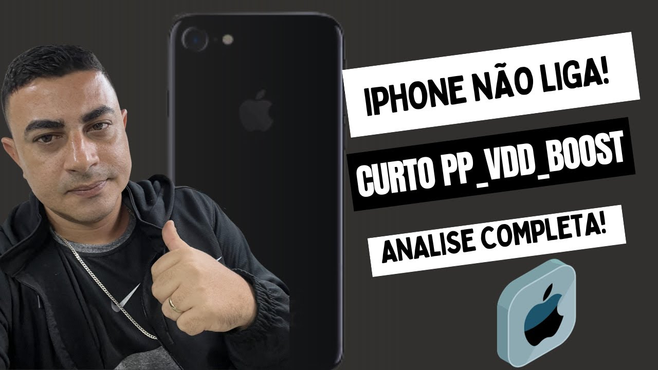 IPHONE NÃO LIGA CURTO NA PP_VVD_BOOST - COMO ACHAR CURTO NA PLACA DE IPHONE.
