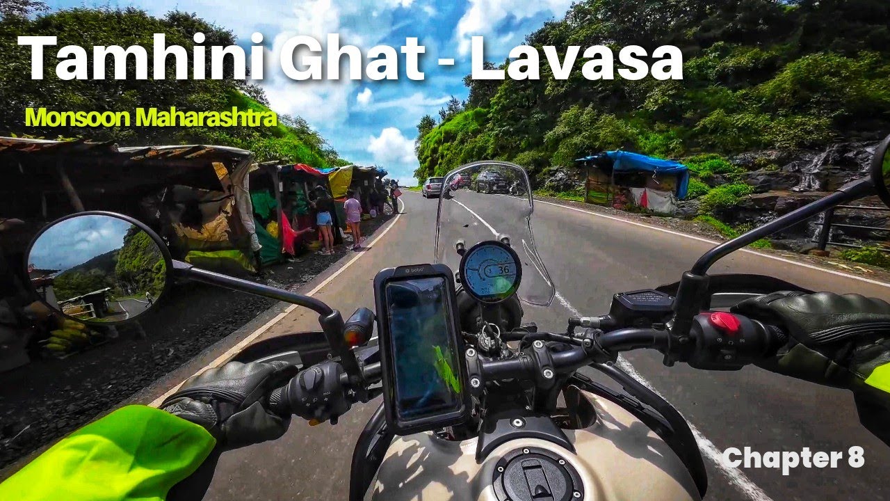 We Found India’s Abandoned Ghost Town | Tamhini Ghat | Himalayan 450 | Monsoon Maharashtra | Ep.8