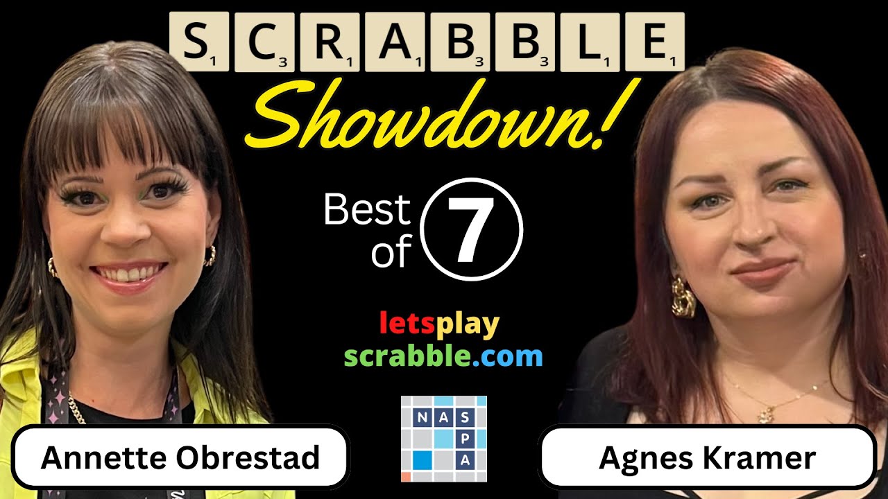 LIVE Scrabble Showdown: Annette Obrestad vs. Agnes Kramer