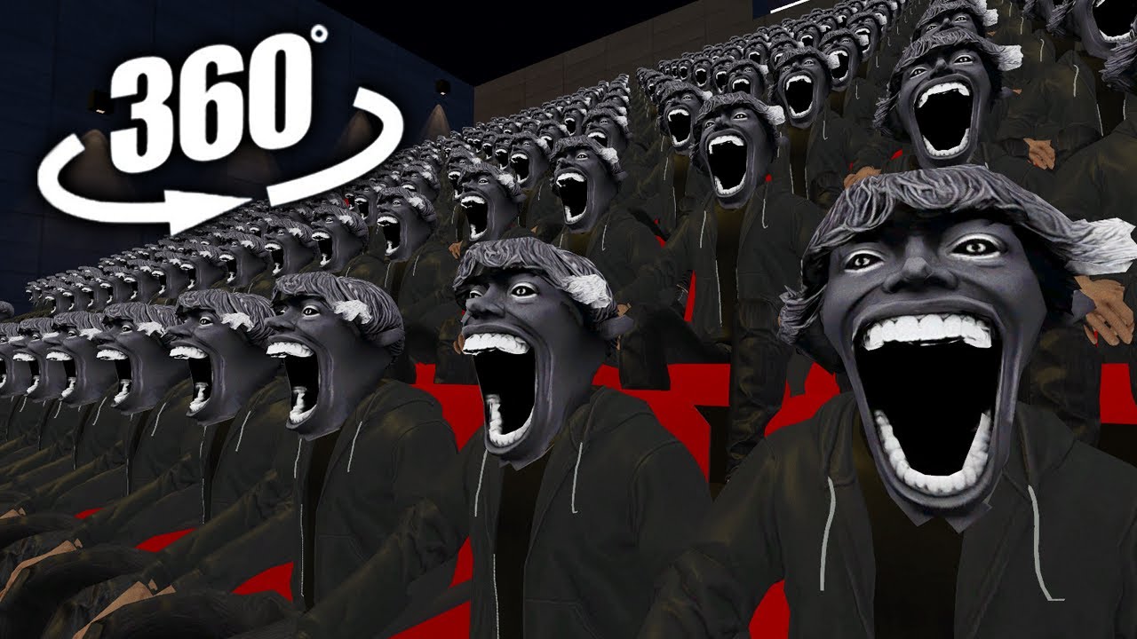 SCP-067 in Cinema Hall | VR / 4K | 67 Kid Meme