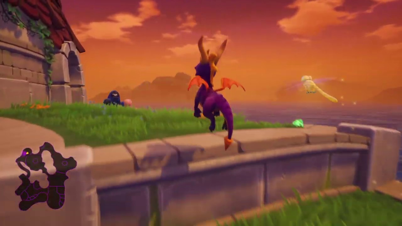 Town Square Egg Thief - Spyro the Dragon Reignited