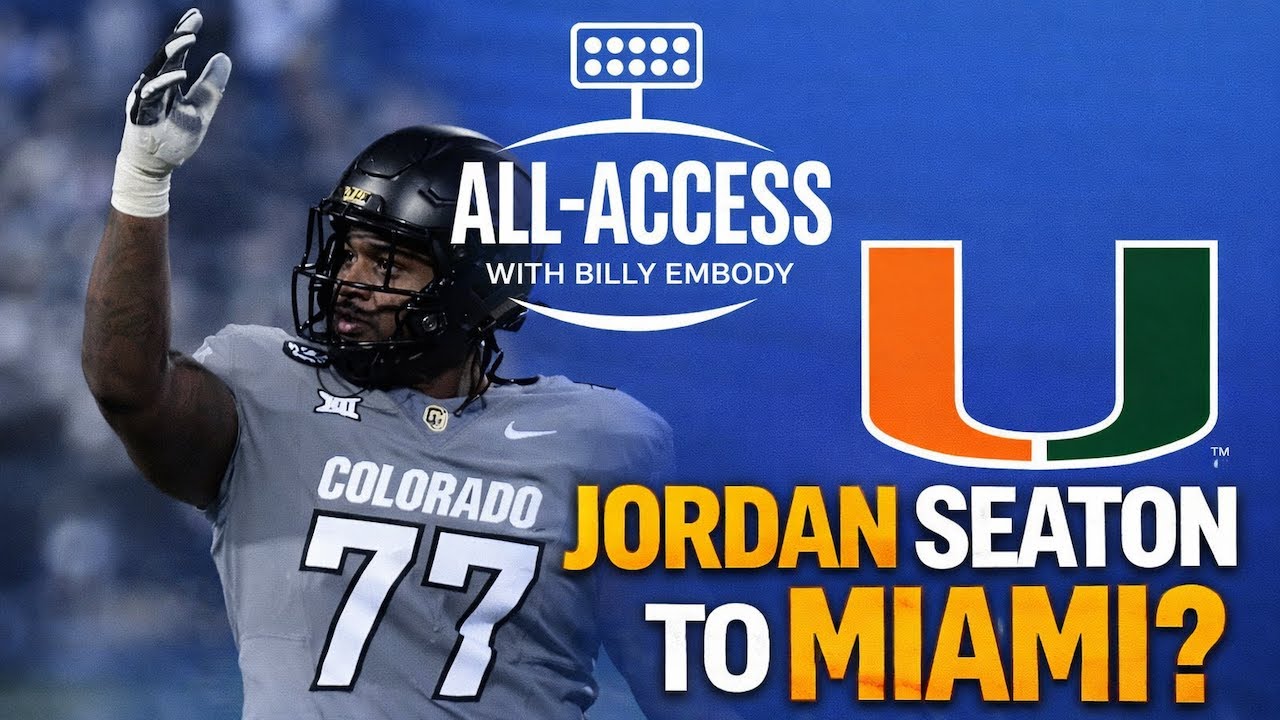 Jordan Seaton Transfer Recruiting Update: Can Miami beat LSU, Oregon for elite Colorado OT?