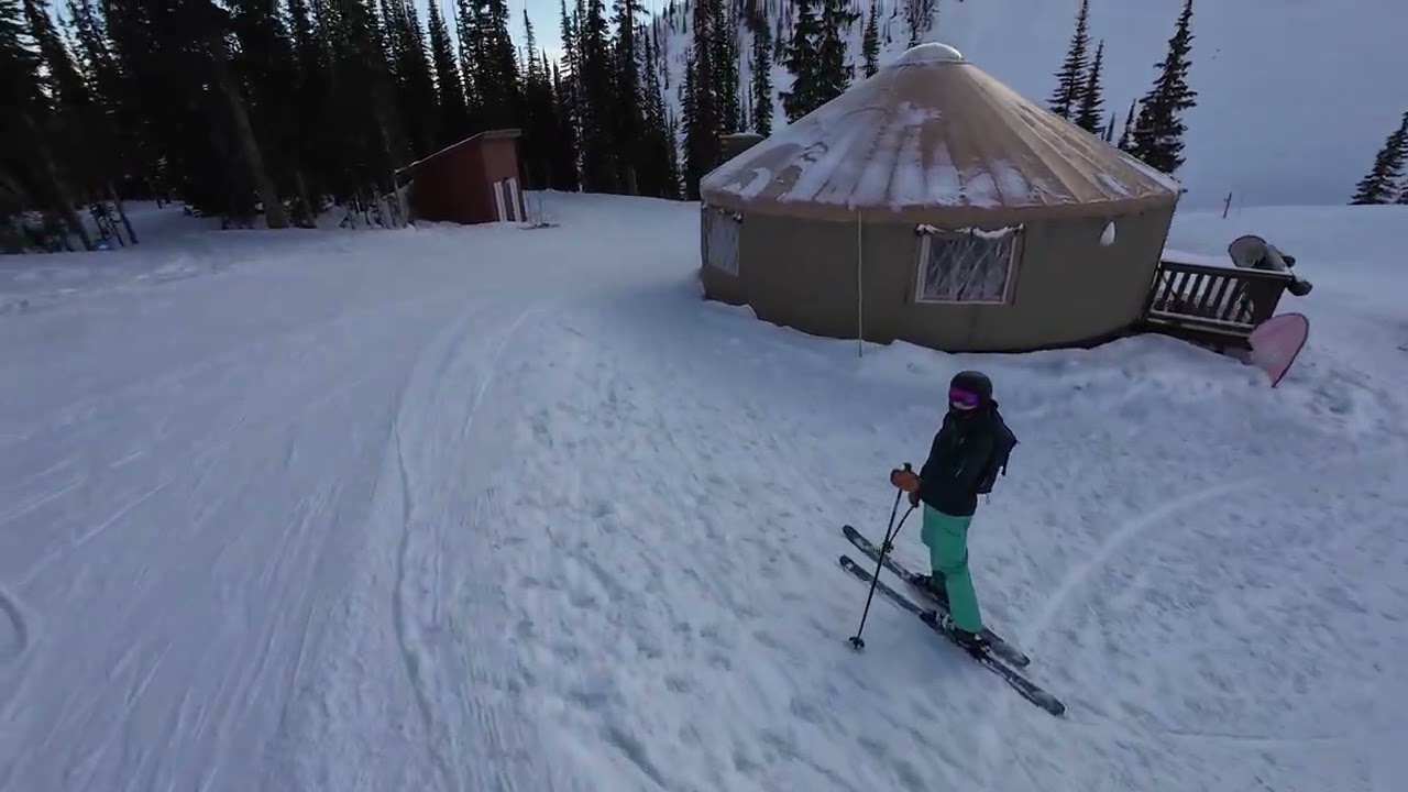 First Run ever Kicking Horse Feb 9 2026
