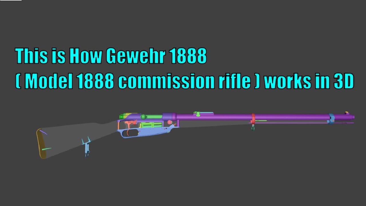 This is How Gewehr 1888 ( Model 1888 commission rifle ) works | WOG |