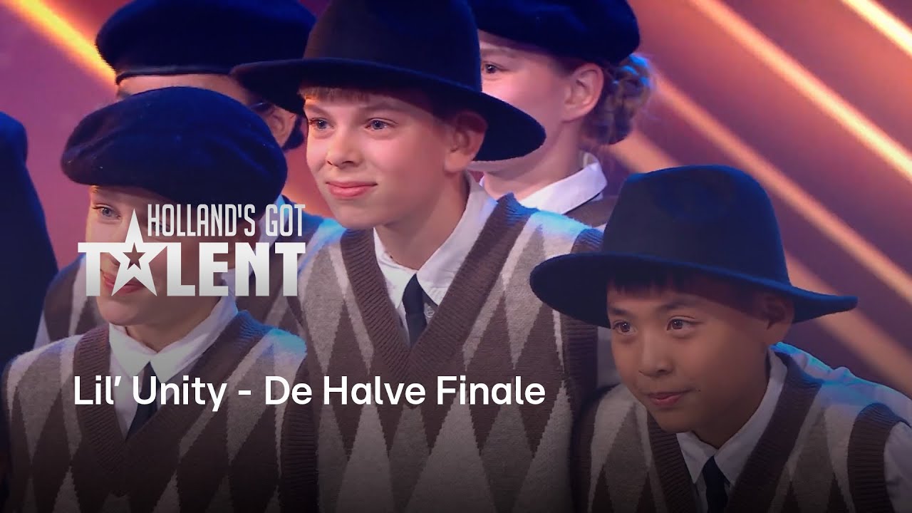 De jonge dansers Lil' Unity krijgen een STAANDE OVATIE voor FUNKY halve finale-act! | HGT