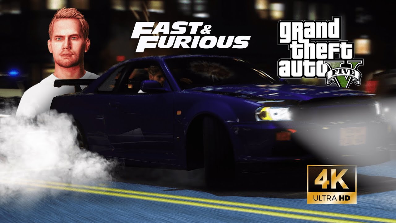 Brian O'conner's nightmare... (4K GTA 6 cinematic)