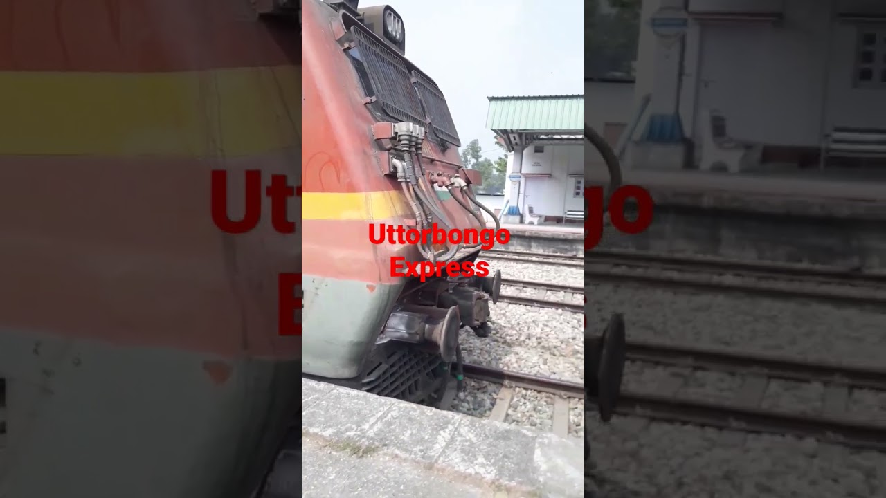 Uttorbongo Express at Bamanhat #youtubeshorts