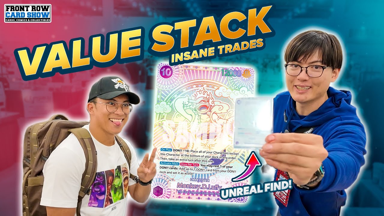 Начало крупных сделок на Front Row Card Show (точка зрения продавца/One Piece TCG/Pokemon TCG/Uni...