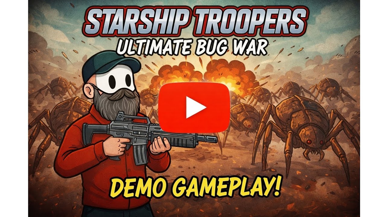 Starship Troopers: Ultimate Bug War! ( Demo ) #starshiptroopers #demo #gaming 