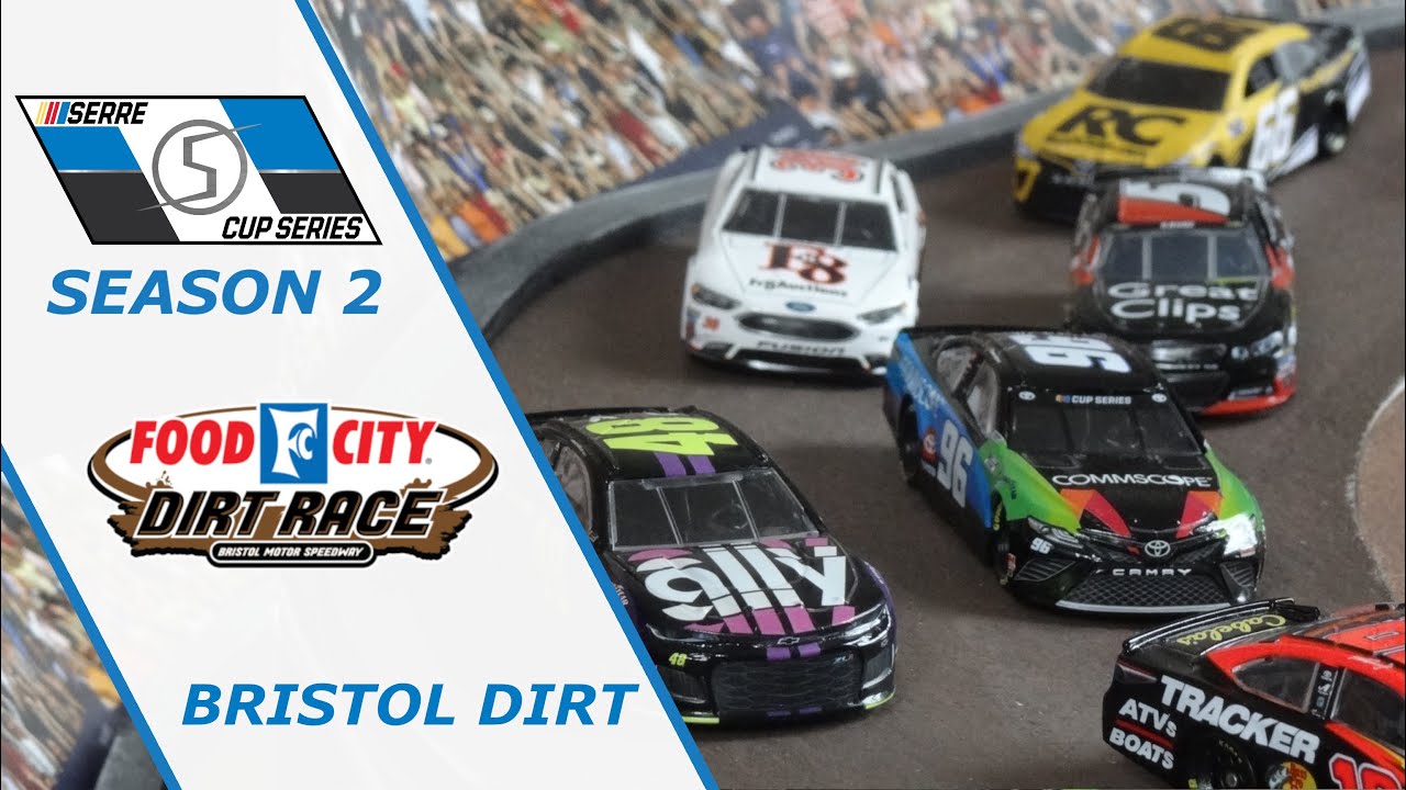 Nascar Stop Motion / SCS Season 2 Race 4 Bristol Dirt / Food City Dirt Race