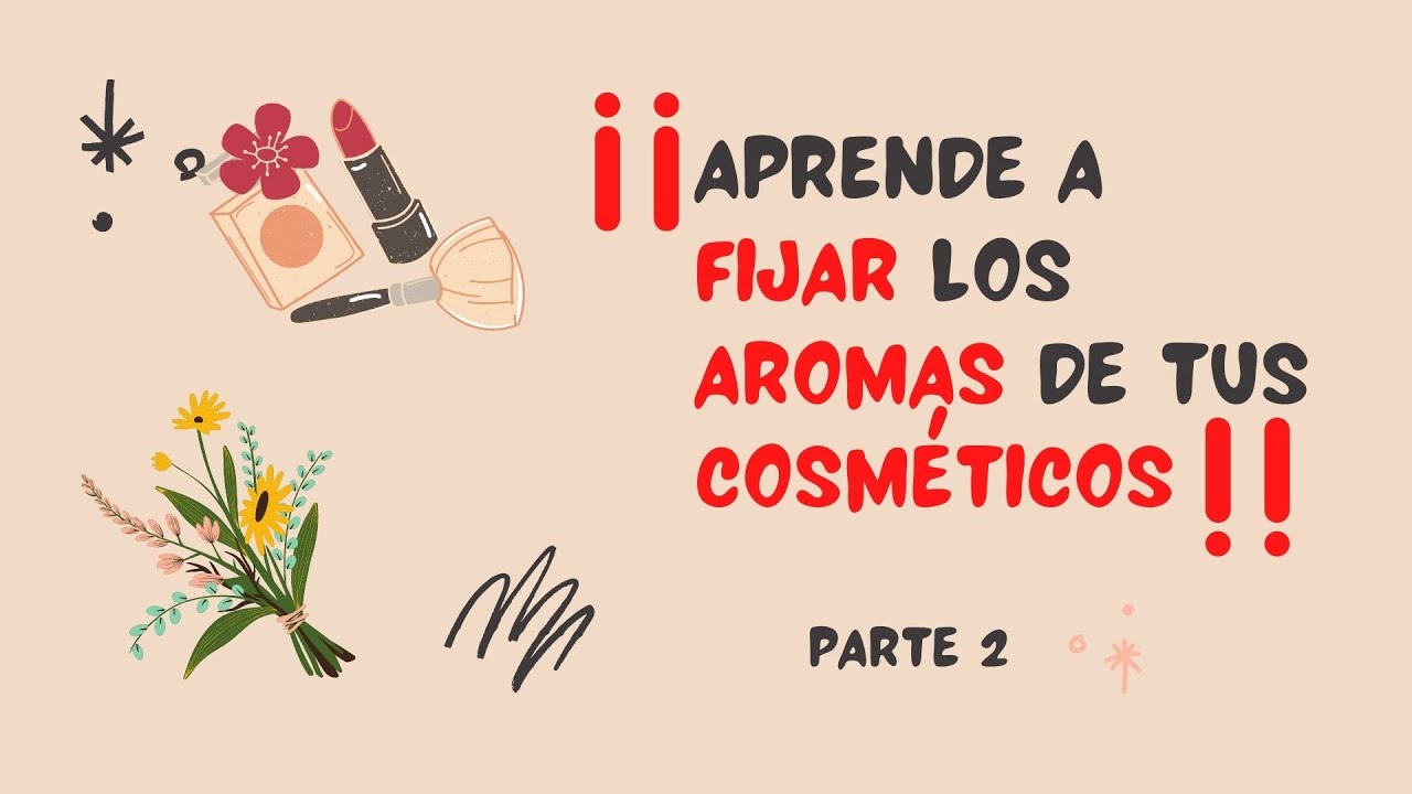 ✅✅ CÓMO FIJAR EL AROMA en los JABONES y en los COSMÉTICOS NATURALES [VÍDEO 2] 💄