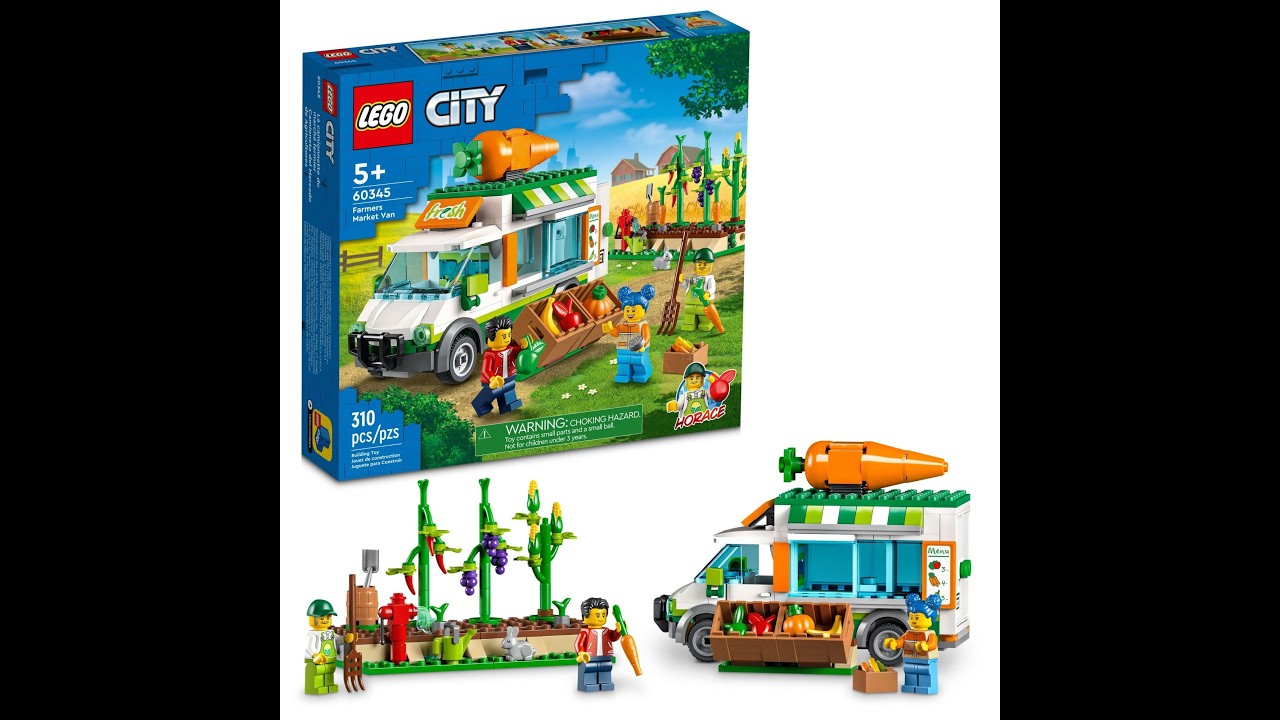 LEGO City Farmers Market Van set review