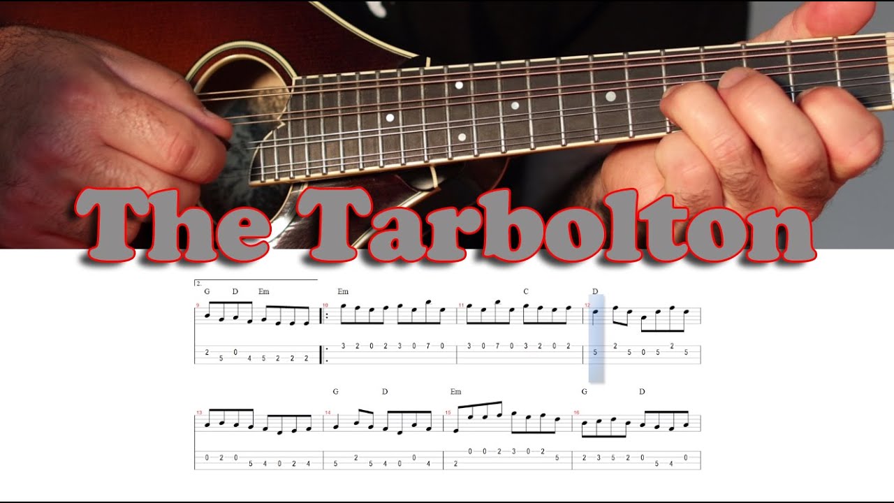 Irish mandolin lesson. The Tarbolton