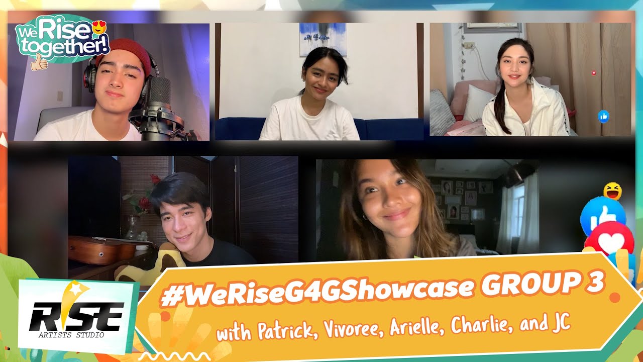 Group 3 | Patrick Quiroz, Vivoree, Arielle Roces, Charlie Dizon, JC Alcantara | We Rise Together G4G