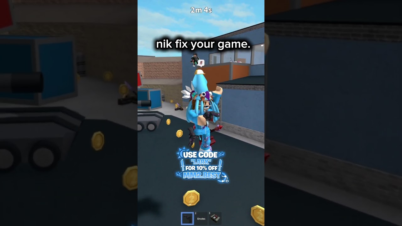 Я ухожу из mm2 😭🙏