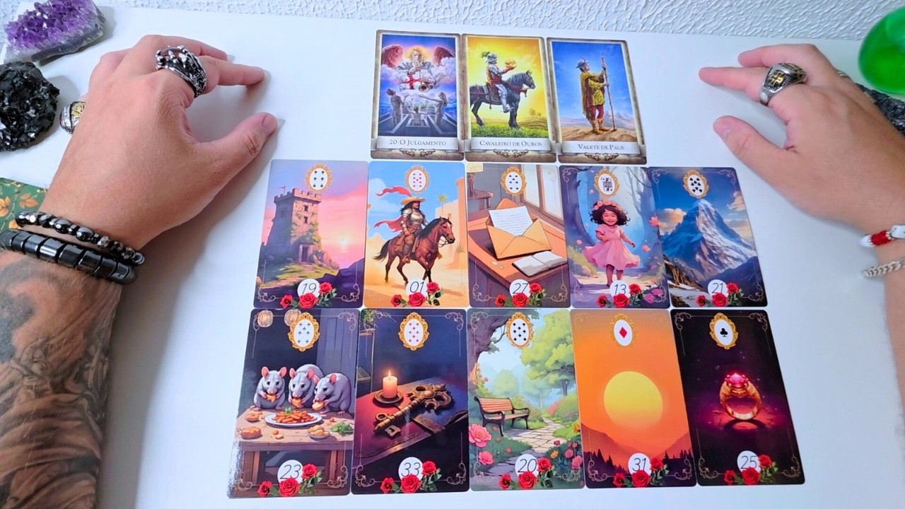A CABEÇA e o CORAÇÃO Dele(a) AGORA! O Que Ele(a) Está PENSANDO e SENTINDO Por Mim AGORA Tarot?