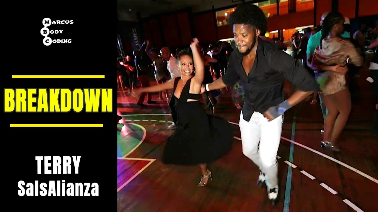 💃🏼Terry SalsAlianza & Karel Flores Social Dancing [Salsa Steps for Men Breakdown]