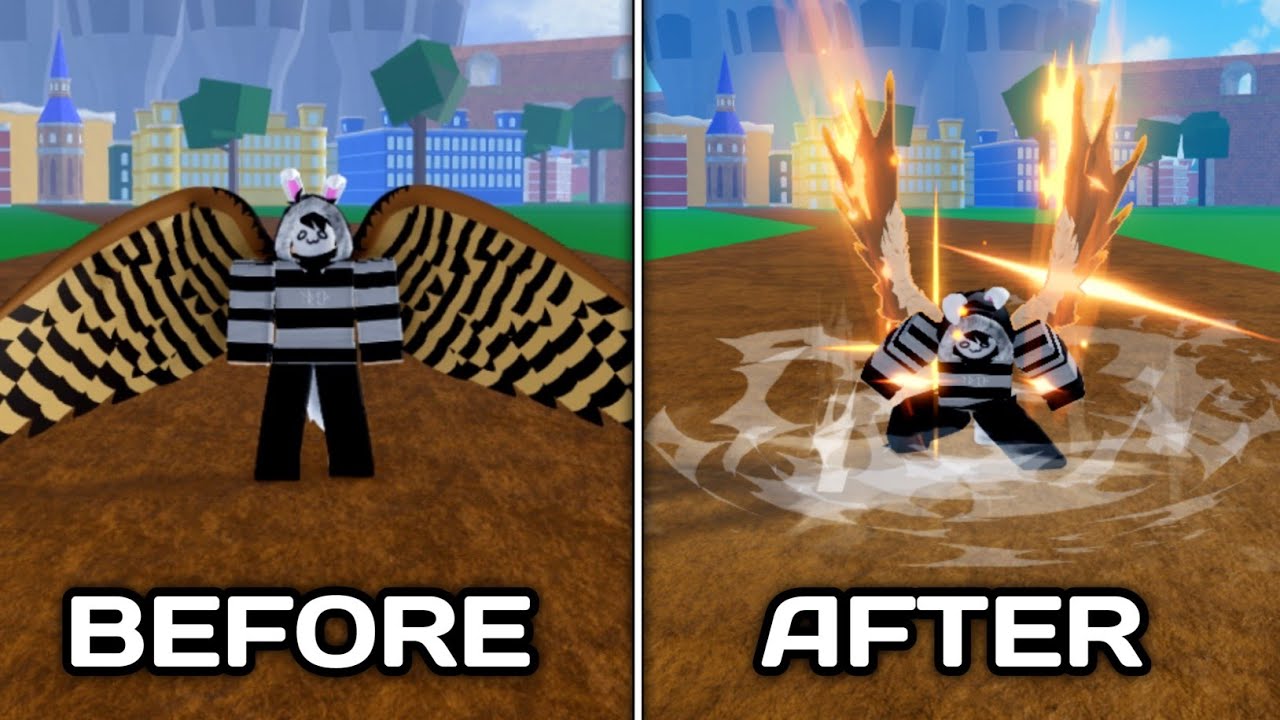Falcon Before & After Rework | Bloxfruits