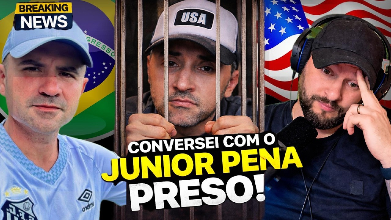 Deporta&ccedil;&atilde;o de Junior Pena pode acontecer a qualquer momento🇺🇸
