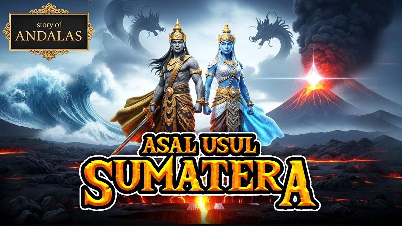 ASAL USUL SUMATERA | Kisah Andalas, Darah Dewa & Amarah Alam