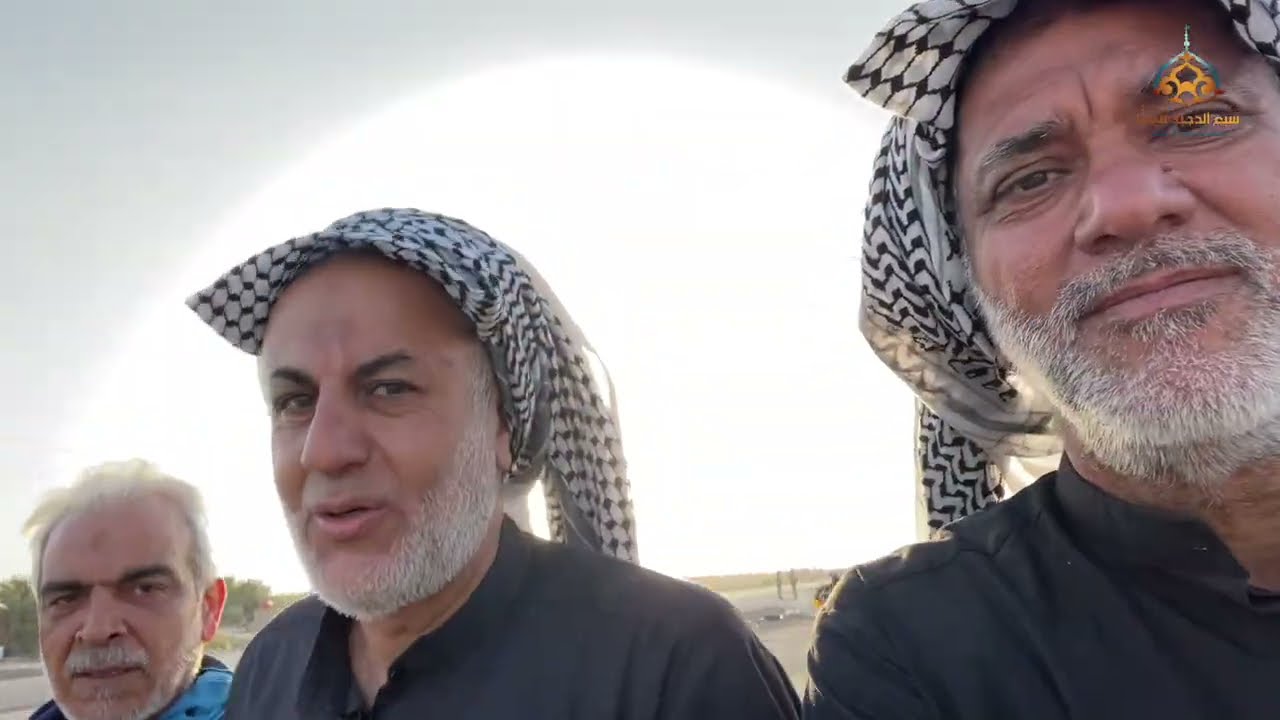 مشايه دوله الكويت اليوم العاشر الوصول الى منطقة الخضر لبيك يا حسين