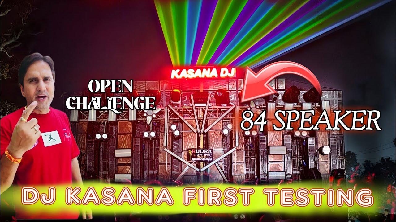 DJ KASANA FIRST SOUND TESTING|| MOTO MELA ODISHA #djkasanaristal