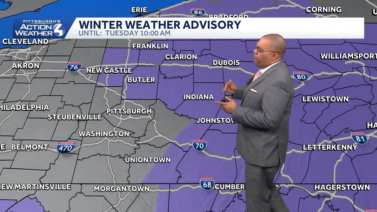 March 2 Forecast: Impact Day Tuesday for freezing rain in Western PA