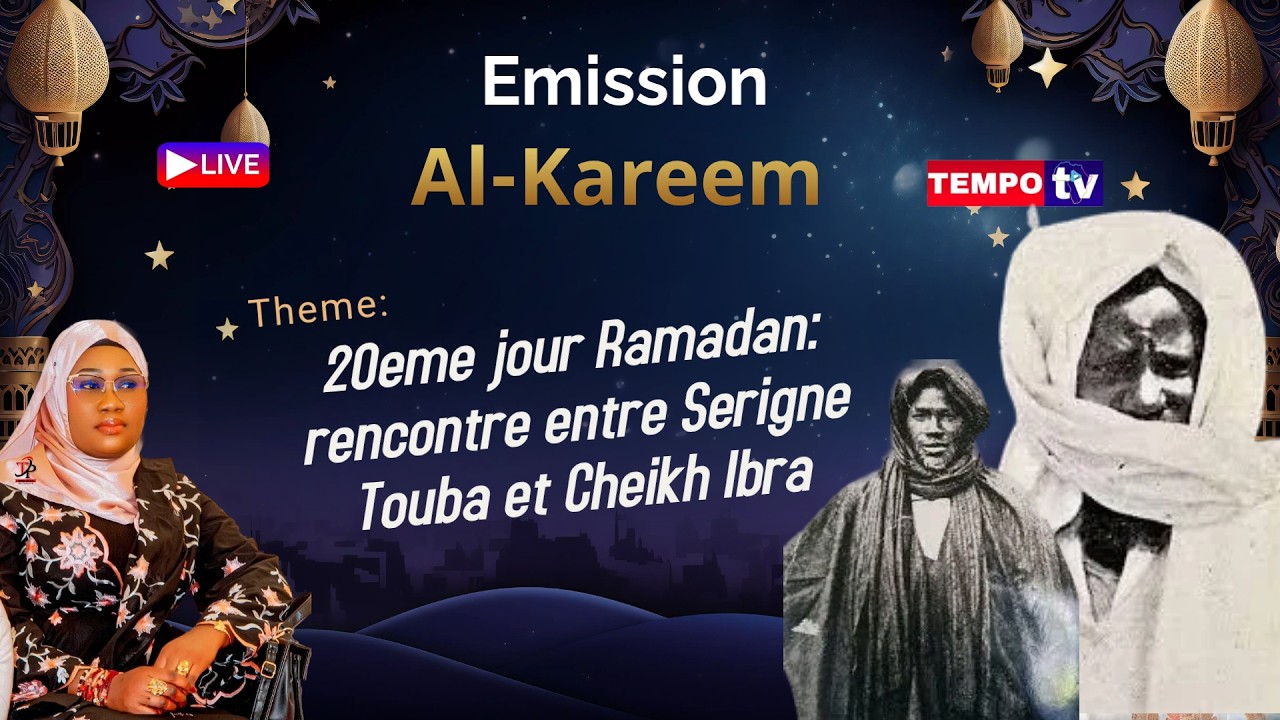 20eme jour Ramadan: rencontre entre Serigne Touba et Cheikh Ibra